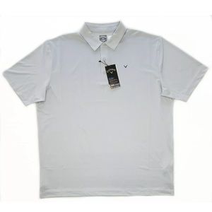 Callaway Shirts - Callaway Opti Dri Light Gray XL Stretch Golf Polo Callaway Shirts - Callaway Opti Dri Light Gray XL Stretch Golf Polo